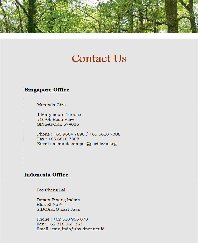 Contact Us