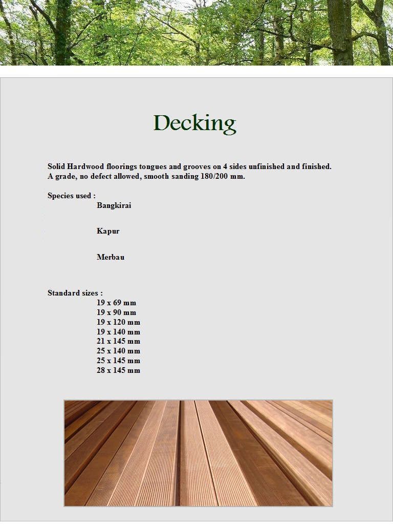 Decking