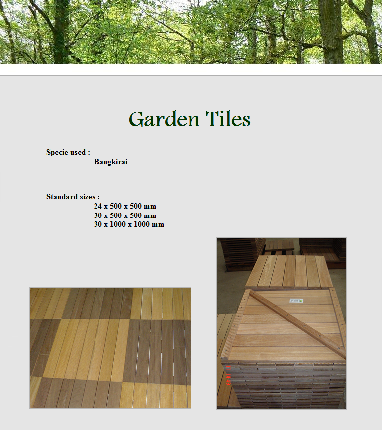 Garden Tiles